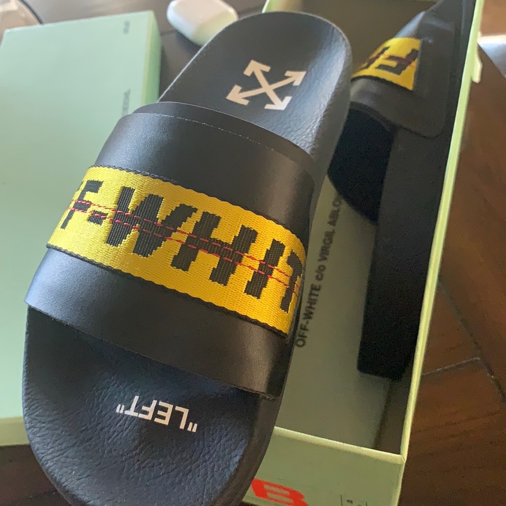 Sandals.
